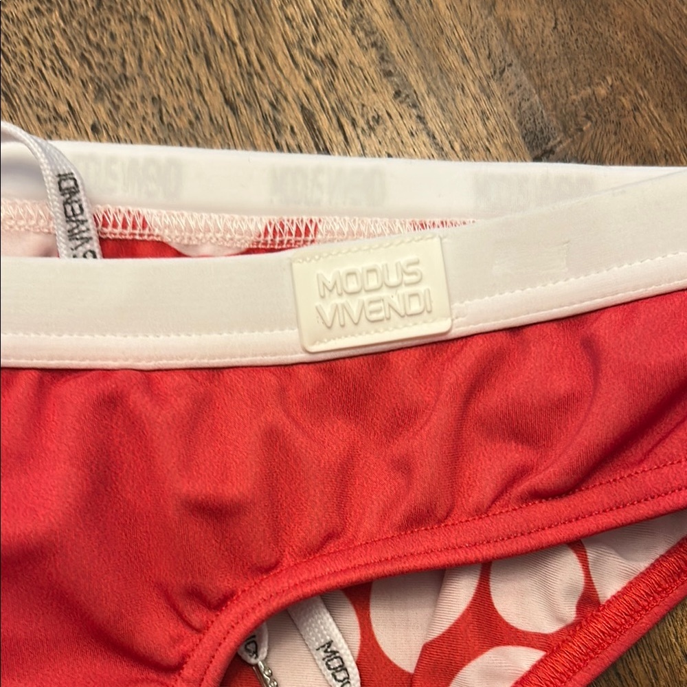 Red Swim Trunks - Picture 2 of 2
